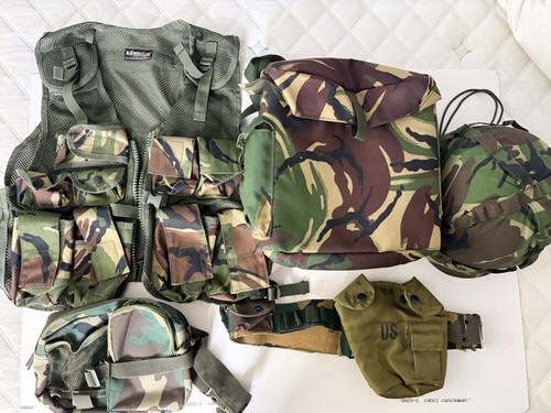 Airsoft military job lot - military,