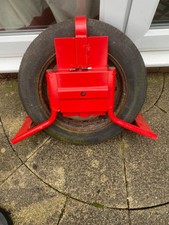 Wheel Clamp Security Lock  for Car / Van / Caravan / Boat / Trailer etc.