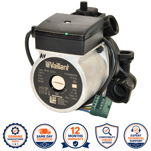 Vaillant 178983 boiler pump - vaillant,