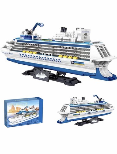 2428pcs city cruise liner ship - city,