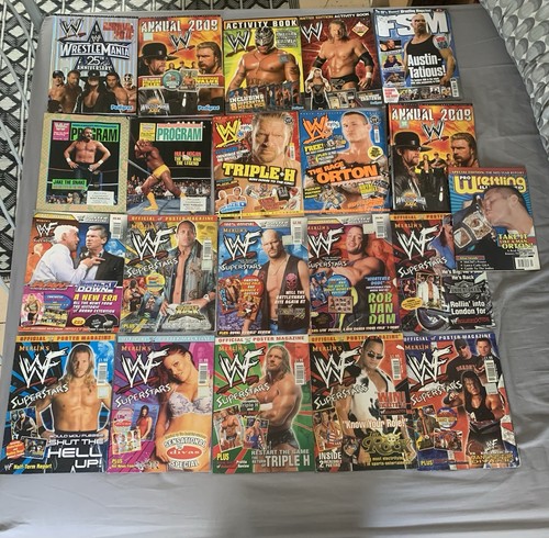 Wwe wwf bundle magazines - of,