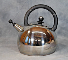 Kuhn Rikon Switzerland 3.3L Stove Top Whistling Kettle Stainless Steel Aga Range