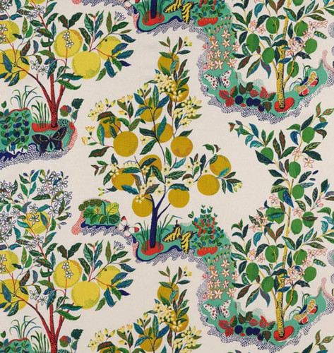 Schumacher fabric citrus - schumacher, 'citrus
