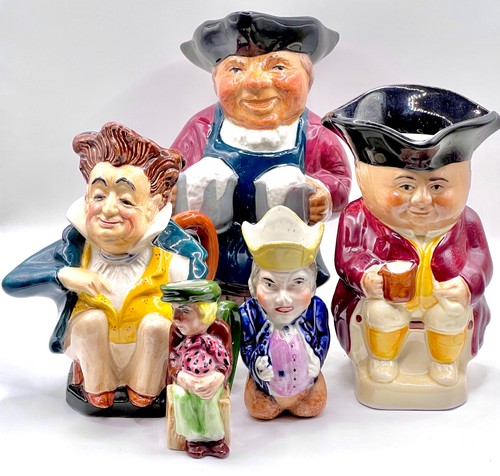 Toby jugs roy kirkham - by,