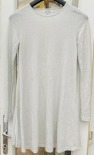 GLAMOROUS LADIES SPARKLE CREAM DRESS Size -S Excellent condition(Pregnancy Dress