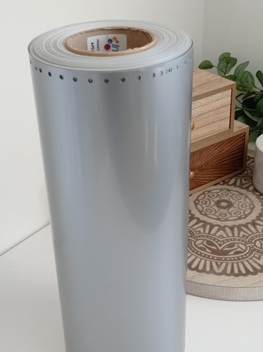Silver gloss self adhesive - gloss,