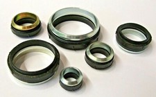 Metal Cased Wiper Seals - Various Sizes - Hydraulic Ram CNC Cylinder Shaft