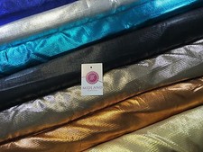 Metallic Textured Foil Lame