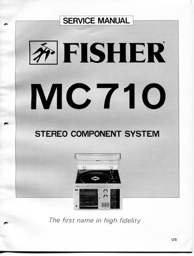 Vintage fisher service manual - vintage,