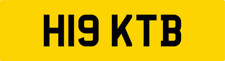 H19 KTB OLD PRIVATE DVLA CAR