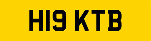 H19 ktb old private dvla - private,