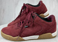 SUPRA Ellington Shoes Burgundy Gum men's Size UK 6
