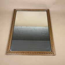 Wooden Gold Framed Mirror