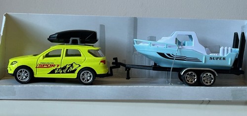 Holiday set yellow car - yellow, +