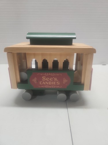 Handcrafted wooden pull along - pull,