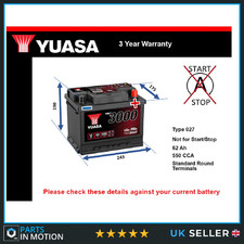 Battery fits LOTUS ELAN ELITE