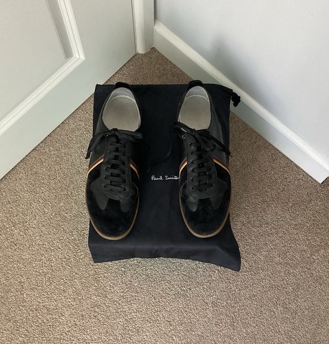 Paul smith black trainers size - black,