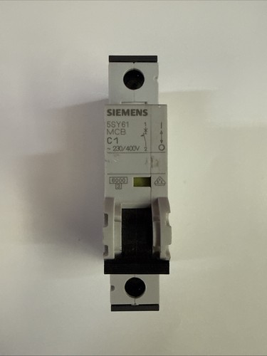 Siemens 5sy61 type - siemens, mcb