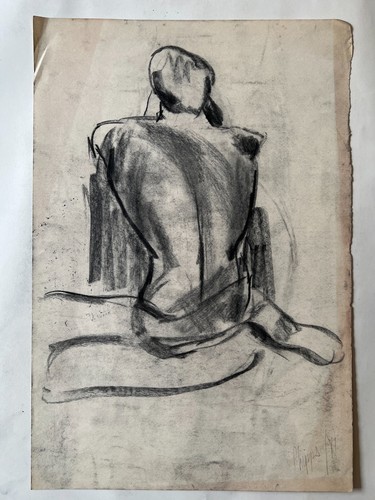 Phipps charcoal drawing - phipps,,