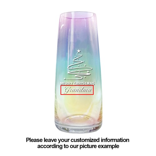 Personalised engraved rainbow - engraved,