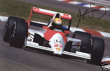 AYRTON SENNA AUTOGRAPH SIGNED
