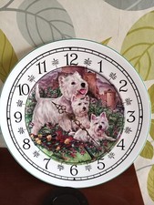 Vintage Plate Wall Clock