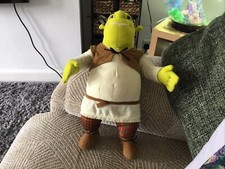 Hasbro Shrek 2 - TALKING Soft Toy Ogre Rare 14”