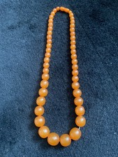 Vintage  Honey Amber Beads