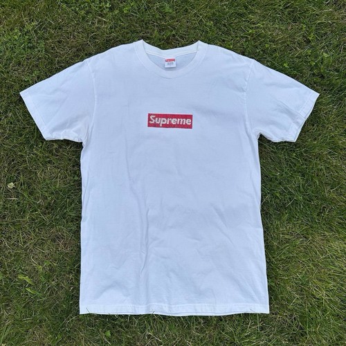 Supreme swarovski box logo - supreme,