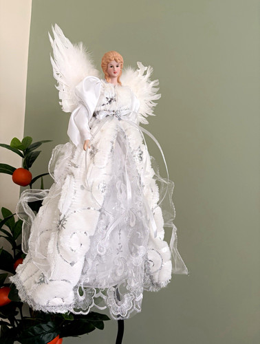 Angel christmas tree topper - tree,