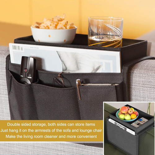 Sofa armchair tray organiser - sofa,