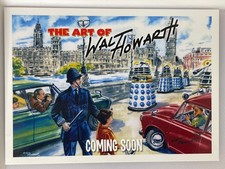 DOCTOR WHO THE ART OF WALT HOWARTH PROMO CARD PR1