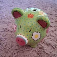 PERCY PIG Marks and Spencer M&S 2006 Limited Edition Money Box Piggy Bank