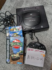 Sega Saturn Console and Games