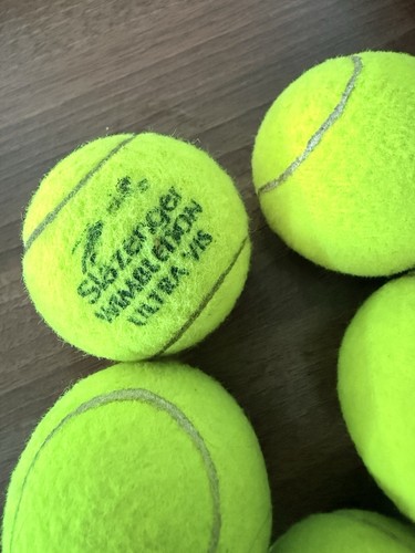 Tennis balls used good - 5,