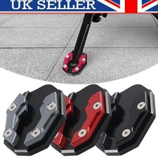 Motorcycle Bikes Kickstand Extender Foot Side Stand Extension Pad Support Plate