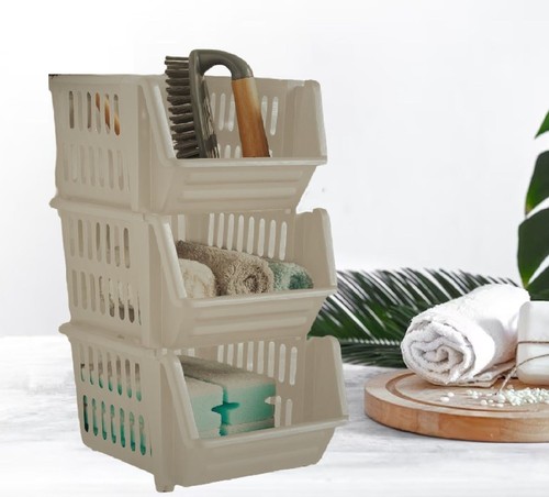 Small stacking storage - small, baskets