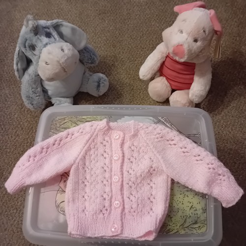 Hand knitted baby - knitted, cardigan