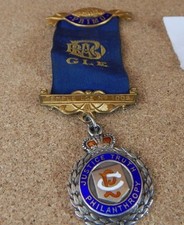 Vintage RAOB GLE Primo Jewel 1951 Bro Ormond M. Jones Temple Lodge solid silver.