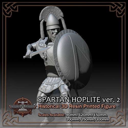 Greek spartan hoplite - spartan, 2
