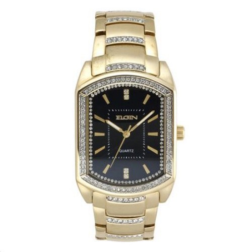 Mens gold tone bling - gold, iced