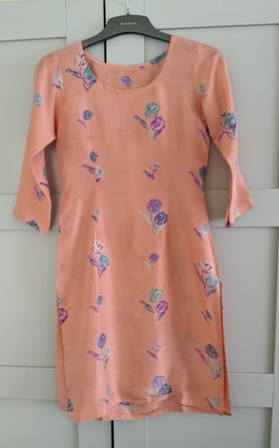 New pakistani handmade peach - handmade,