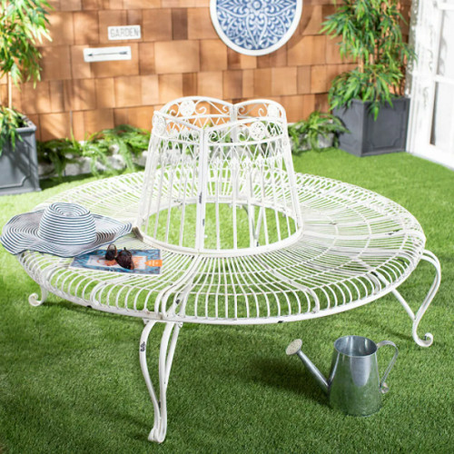 Out door tree bench - door,