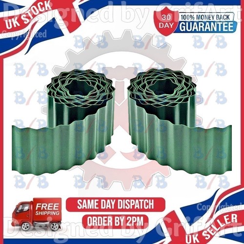 12m two lawn edging rolls - 12m,