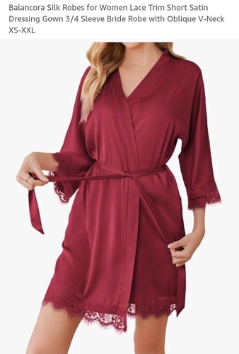 Red balancora silk satin feel - silk/,