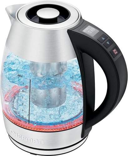 Chefman electric kettle with - electric,
