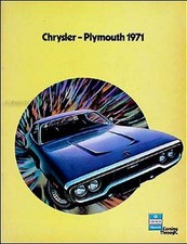 1971 Plymouth MINT Brochure