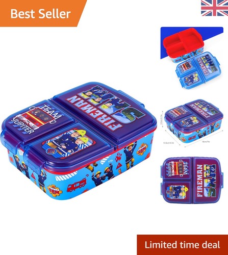 Durable fireman sam bento box - fireman,