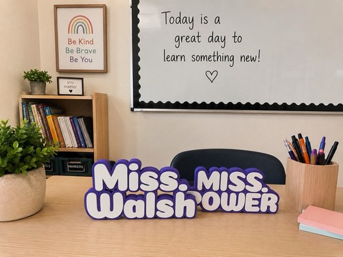 Personalised teacher classroom - personalised,