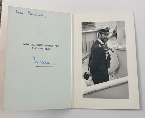 King charles iii signed 1976 - iii,